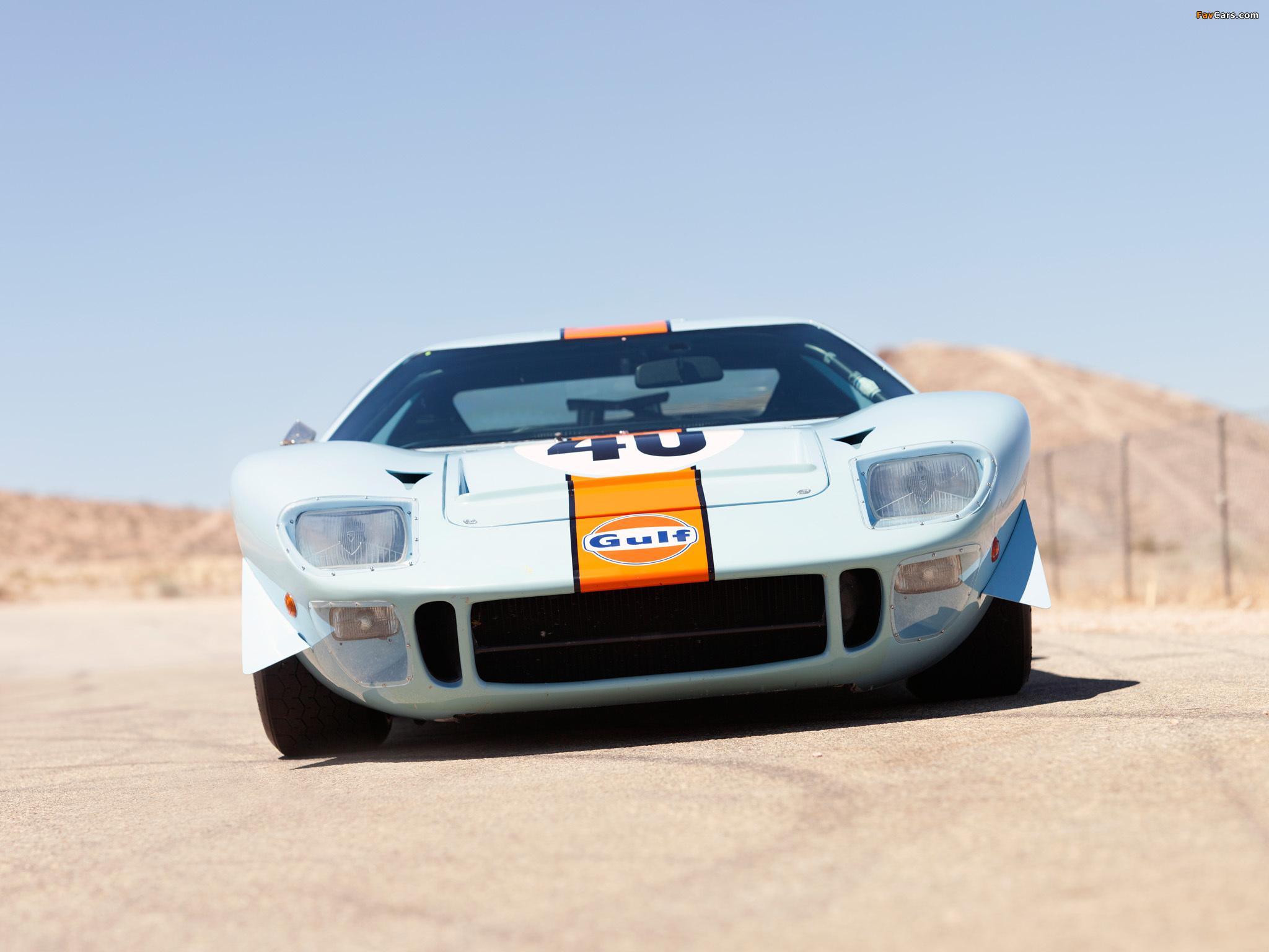 Pictures of Ford GT40 Gulf Oil Le Mans 1968 (2048 x 1536)