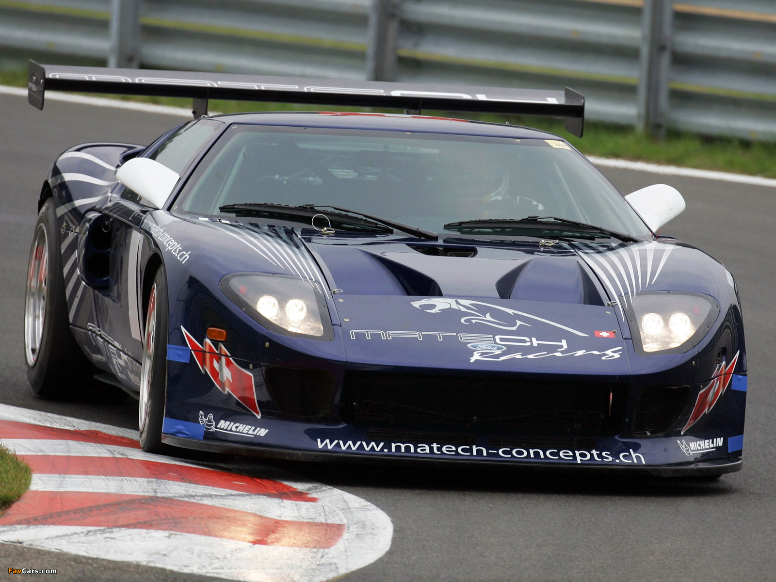 Pictures of Matech Racing Ford GT 2007 (1600 x 1200)