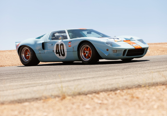 Ford GT40 Gulf Oil Le Mans 1968 wallpapers
