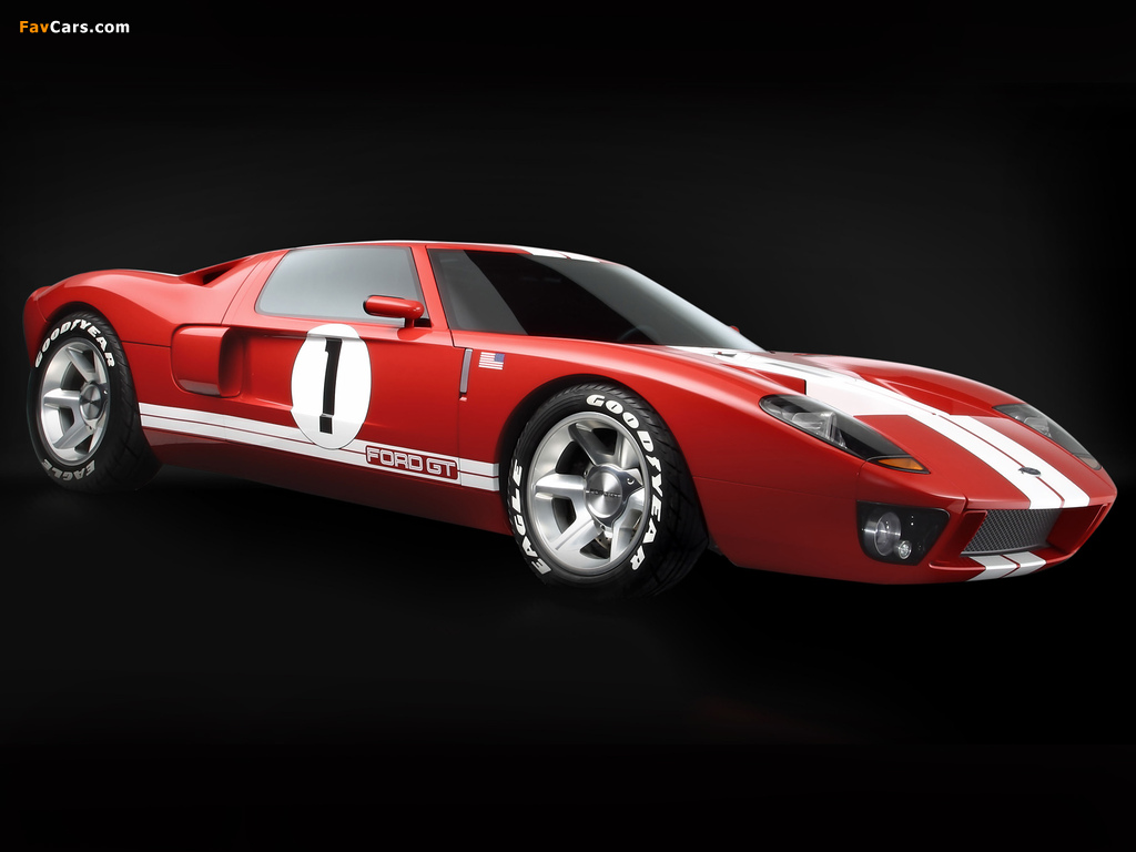 Ford GT Concept 2003 wallpapers (1024 x 768)