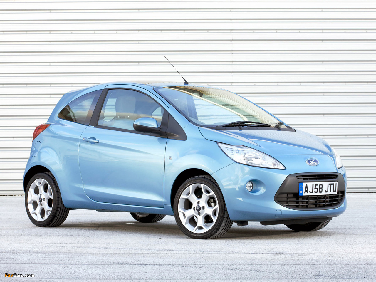 Ford Ka UK-spec 2008 wallpapers (1280 x 960)
