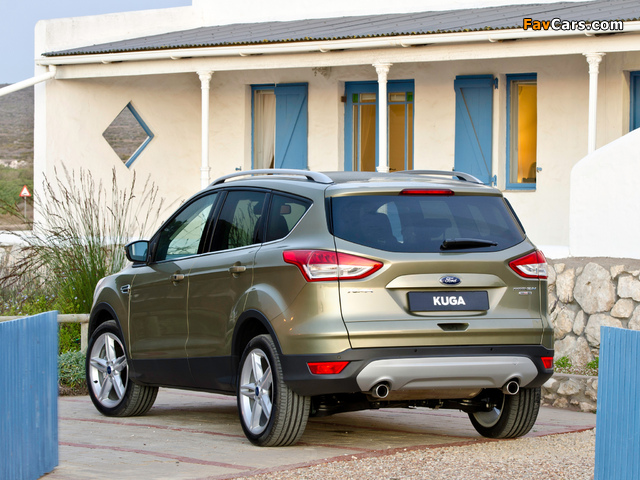 Pictures of Ford Kuga ZA-spec 2013 (640 x 480)