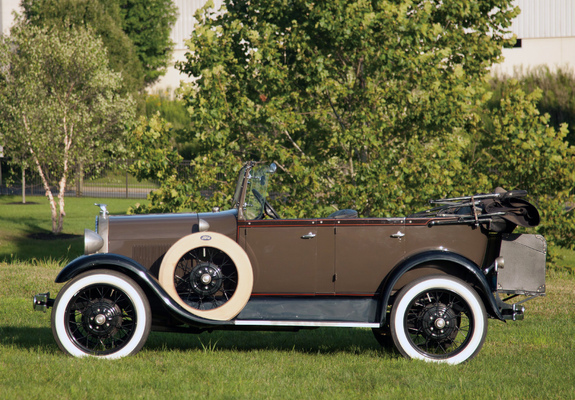 Ford Model A 4-door Phaeton (35A) 1927–29 images