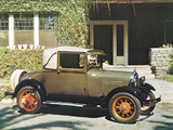 Ford Model A Sport Coupe (50A) 1927–29 photos