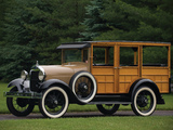 Ford Model A Woody Station Wagon (150A) 1929 wallpapers
