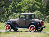 Ford Model A 5-window Coupe (45B) 1930–31 wallpapers