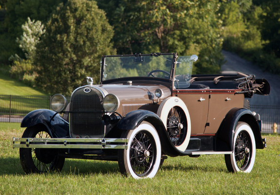 Images of Ford Model A 4-door Phaeton (35A) 1927–29