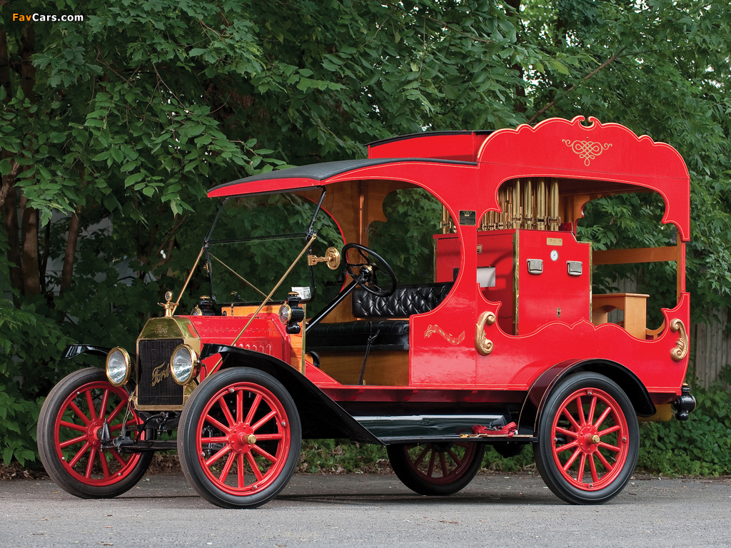 Pictures of Ford Model T Calliope Truck 1913 (1024 x 768)