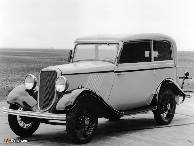 Ford Model Y 2-door Saloon 1932–37 wallpapers (800 x 600)