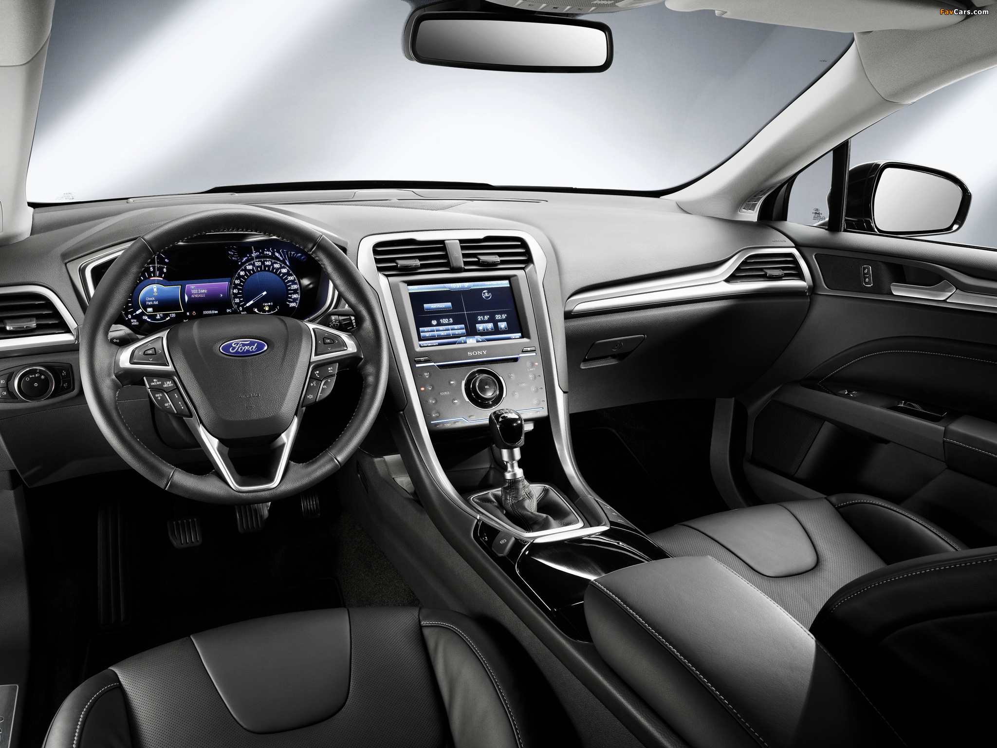 Форд Мондео 2015, 2.5 л., бензиновый двигатель, акпп, цвет ...