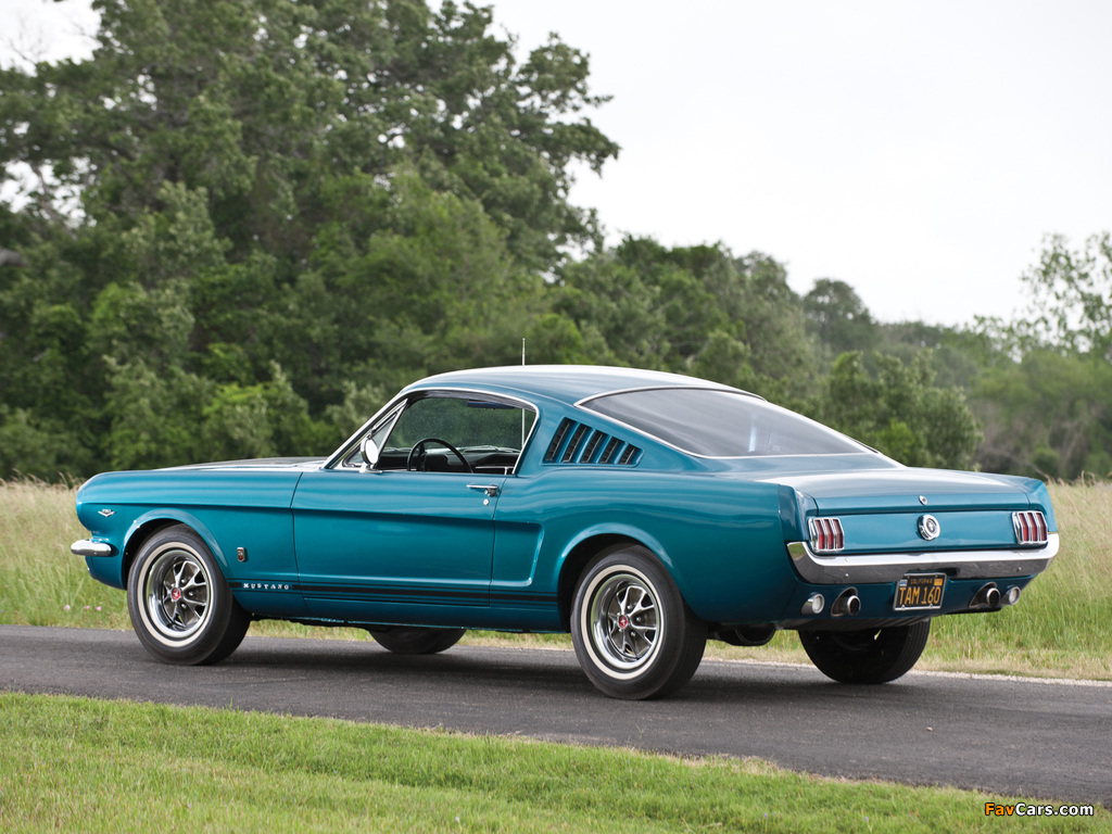 Mustang GT Fastback 1965 photos (1024 x 768)