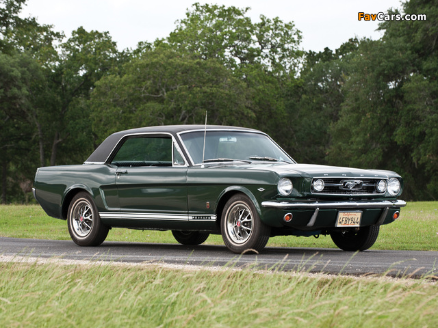 Mustang GT Coupe 1966 images (640 x 480)