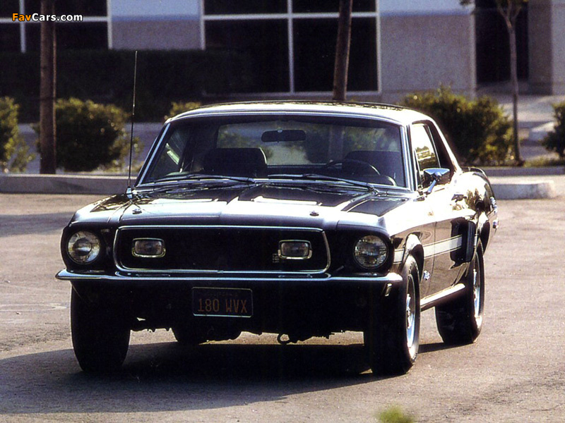 Mustang GT California Special 1968 images (800 x 600)