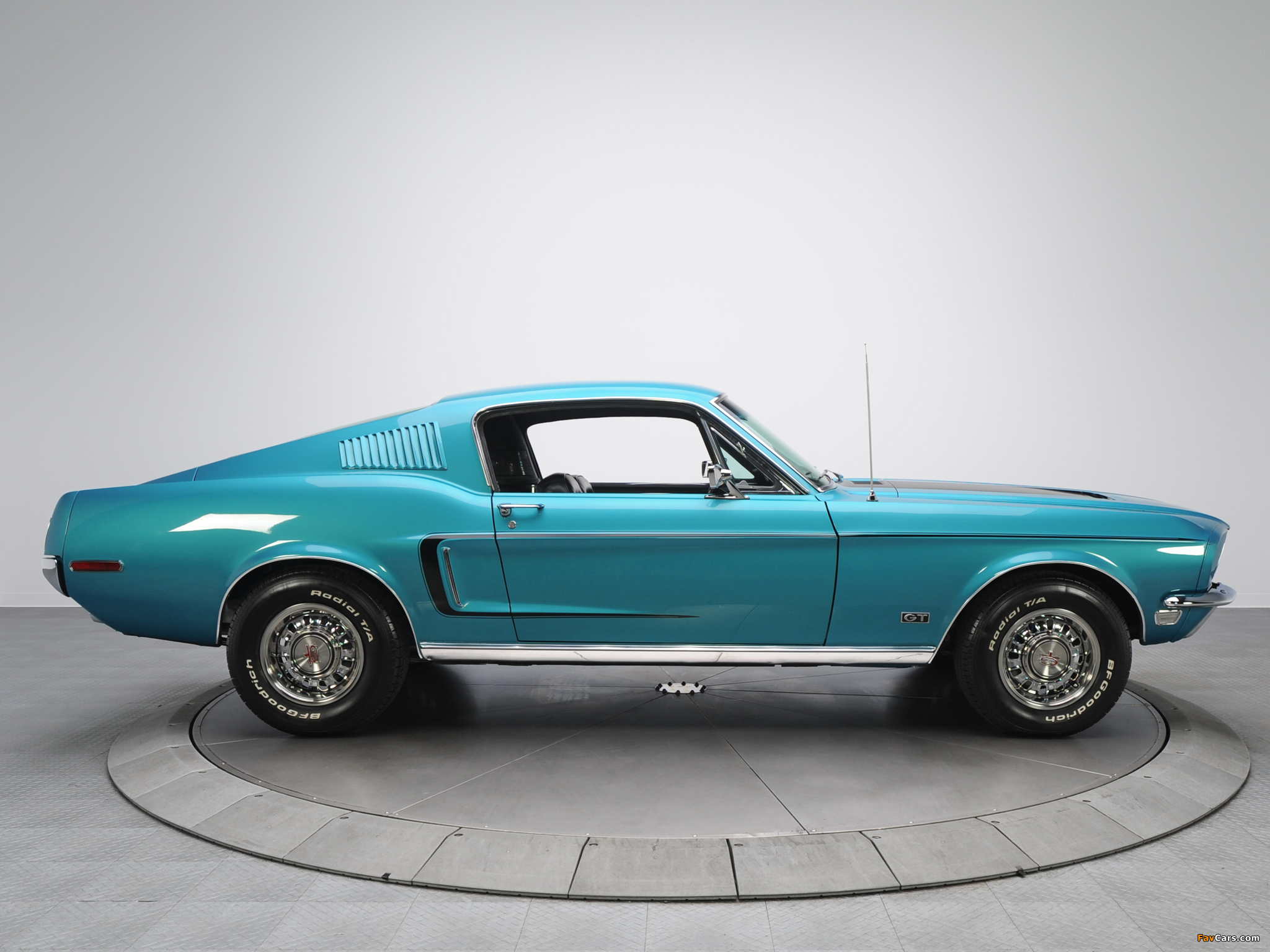 Mustang GT Fastback 1968 pictures (2048 x 1536)