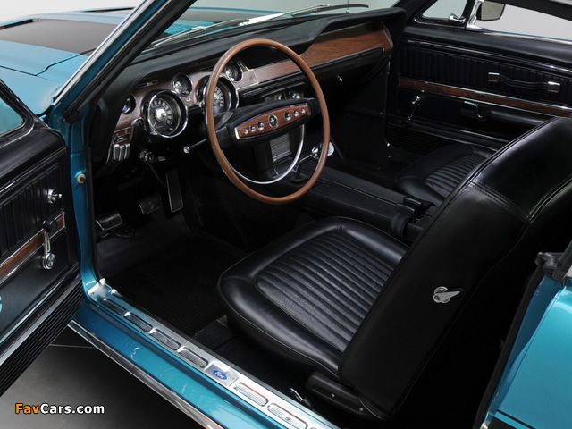 Mustang GT Fastback 1968 wallpapers (640 x 480)