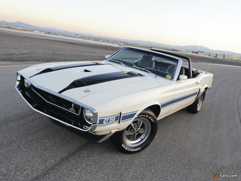 Shelby GT350 Convertible 1969 wallpapers (1024 x 768)