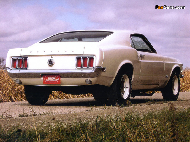 Mustang Sportsroof 1970 photos (640 x 480)