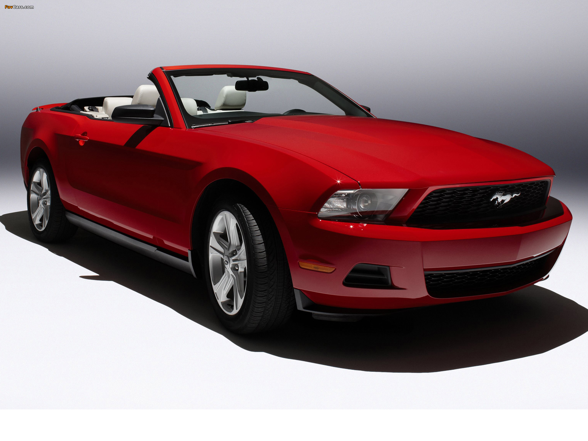 Mustang Convertible 2009–12 pictures (2048 x 1536)