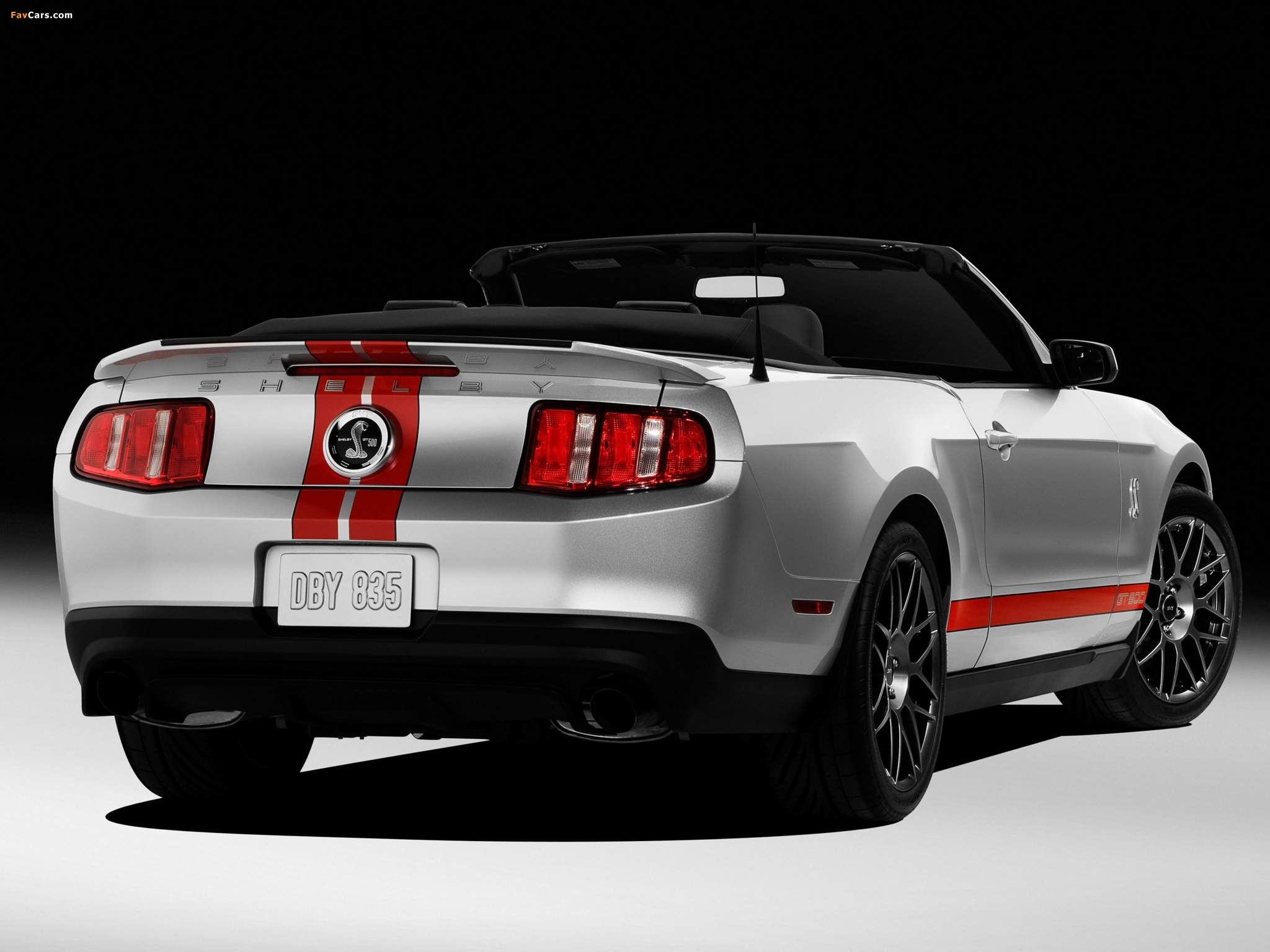Shelby GT500 SVT Convertible 2010–12 images (2048 x 1536)