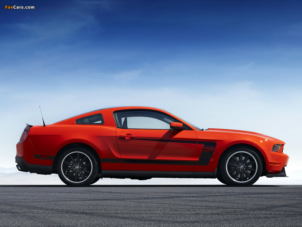 Mustang Boss 302 2011–12 pictures (1024 x 768)