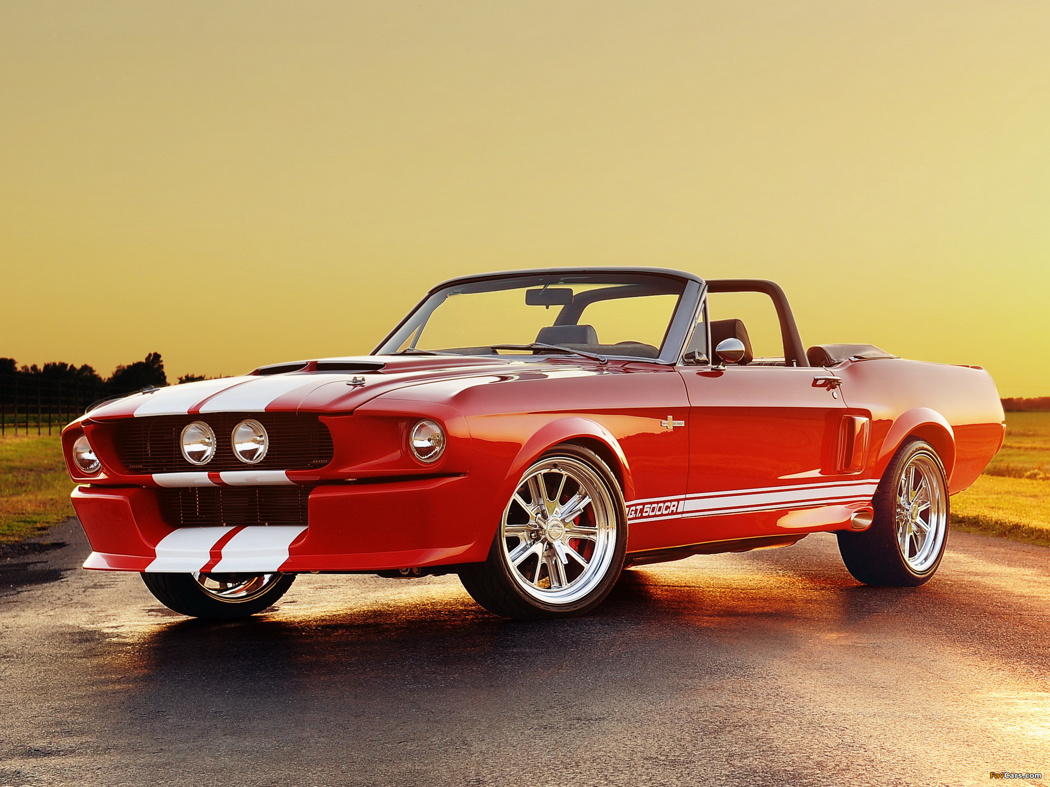 Classic Recreations Shelby GT500CR Convertible 2012 photos (2048 x 1536)
