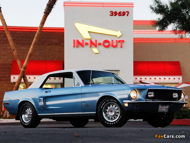 Photos of Mustang GT California Special 1968 (640 x 480)