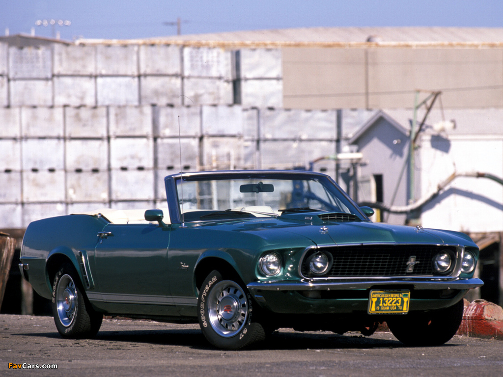 Photos of Mustang Convertible 1969 (1024 x 768)