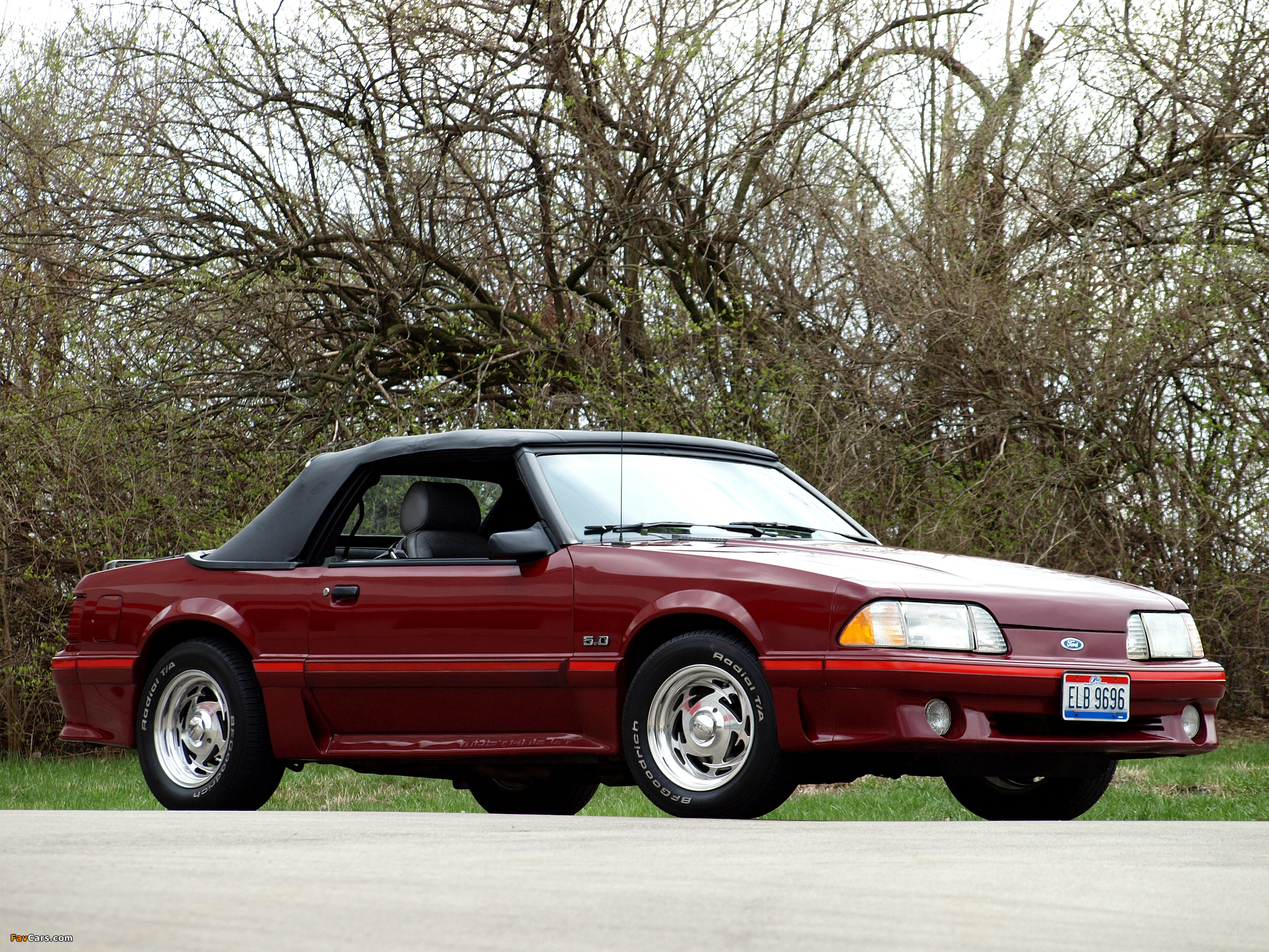 Photos of Mustang GT 5.0 Convertible 1987–93 (2048 x 1536)