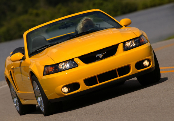 Photos of Mustang SVT Cobra Convertible 2004–05