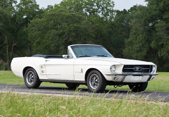 Pictures of Mustang Convertible 1967