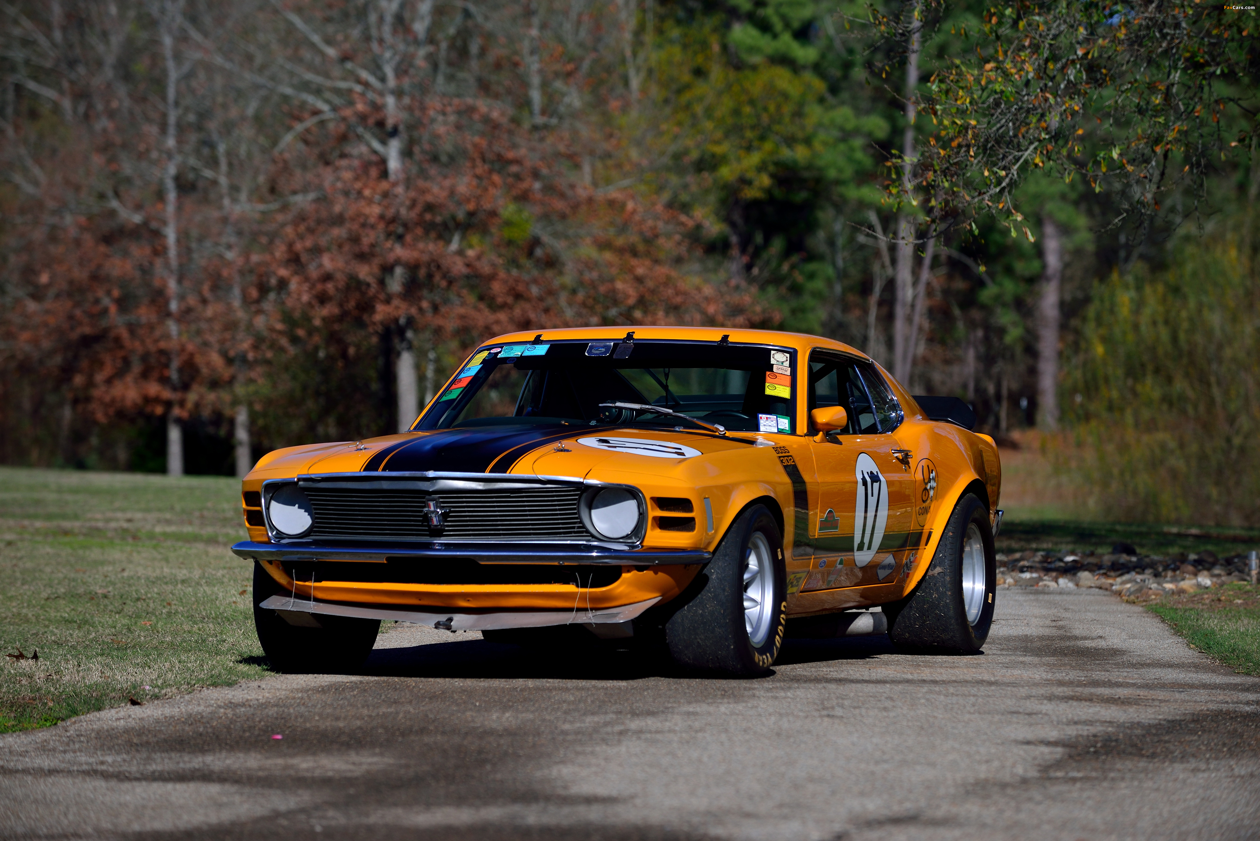 Pictures of Ford Mustang Boss 302 Trans-Am Race Car 1970 (4096 x 2734)