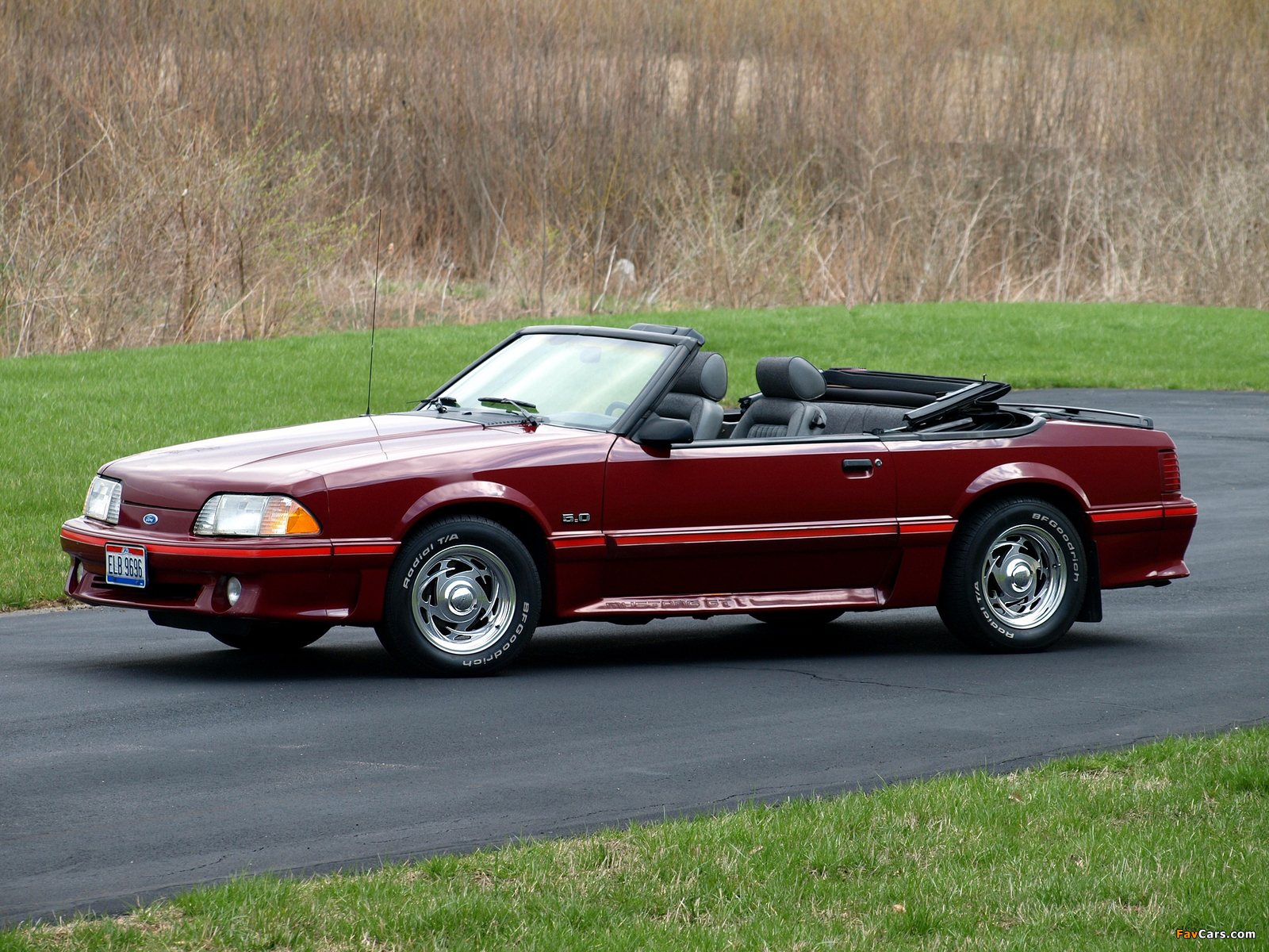Pictures of Mustang GT 5.0 Convertible 1987–93 (1600 x 1200)
