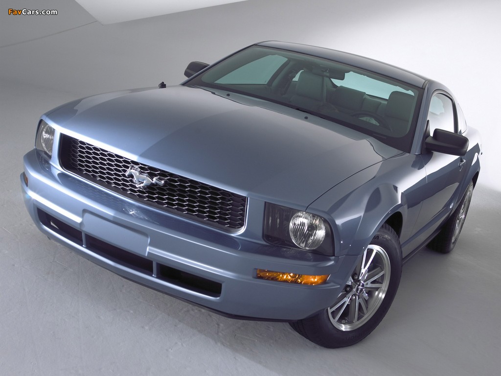 Pictures of Mustang Coupe 2005–08 (1024 x 768)