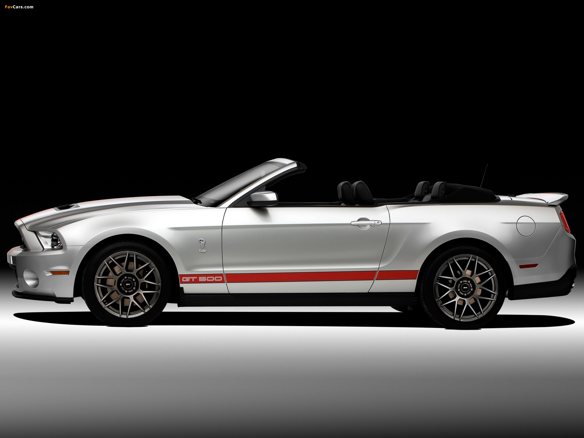 Pictures of Shelby GT500 SVT Convertible 2010–12 (2048 x 1536)