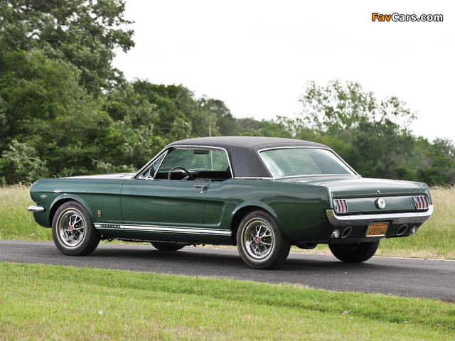 Mustang GT Coupe 1966 wallpapers (640 x 480)