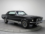 Mustang GT Coupe (65B) 1967 wallpapers