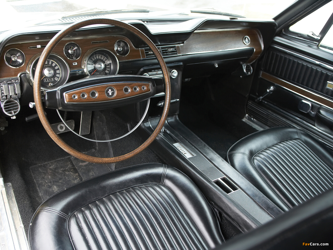Mustang GT Convertible 1968 wallpapers (1280 x 960)