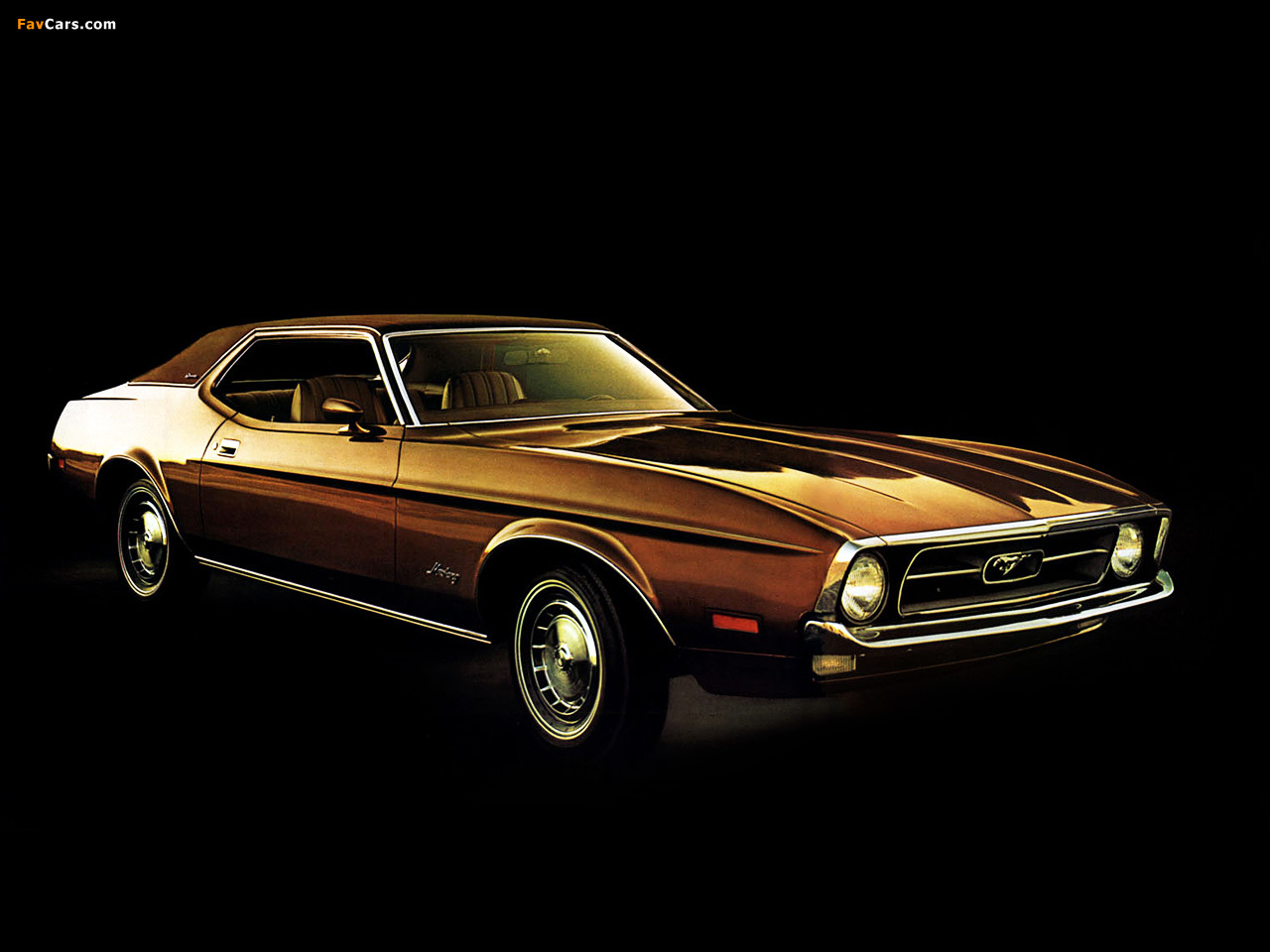Mustang Grande Hardtop 1971 wallpapers (1280 x 960)