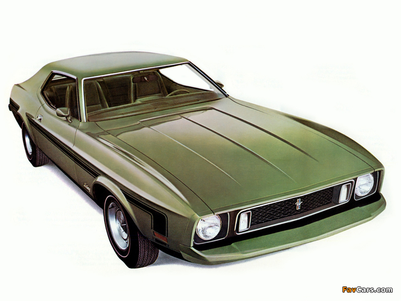 Mustang Coupe 1973 wallpapers (800 x 600)