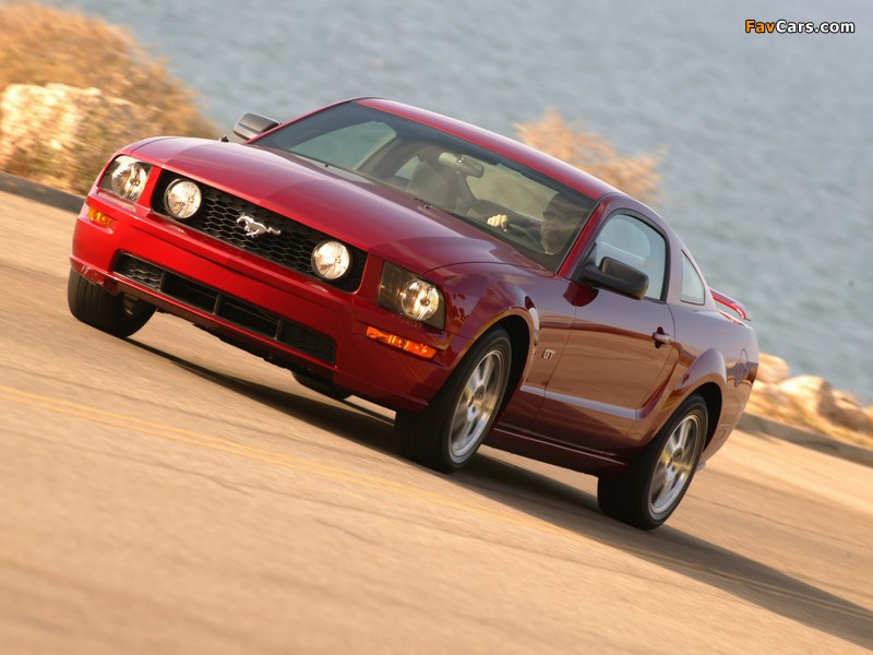 Mustang GT 2005–08 wallpapers (800 x 600)