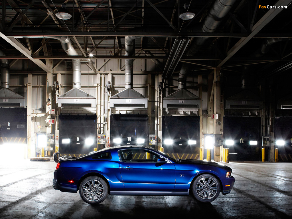 Mustang GT 2009–10 wallpapers (1024 x 768)