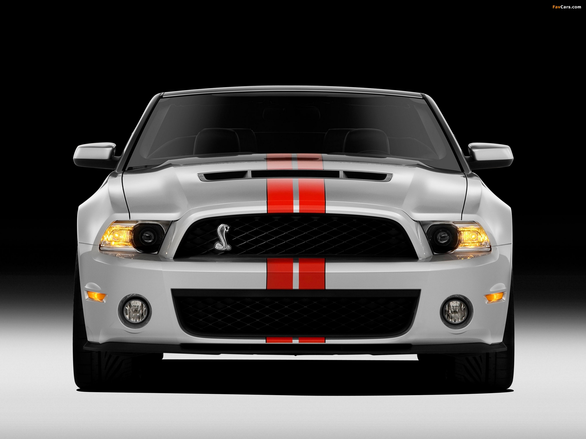 Shelby GT500 SVT Convertible 2010–12 wallpapers (2048 x 1536)