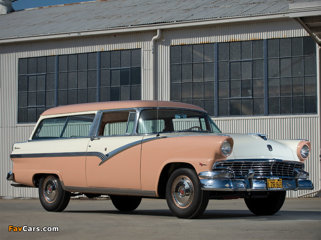 Images of Ford Parklane Station Wagon 1956 (640 x 480)