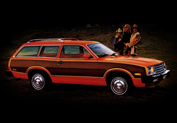 Ford Pinto Squire Wagon (73B) 1979–80 wallpapers