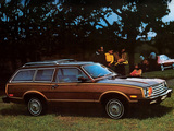 Photos of Ford Pinto Squire Wagon (73B) 1979–80