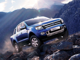 Ford Ranger Double Cab Limited UK-spec 2012 pictures