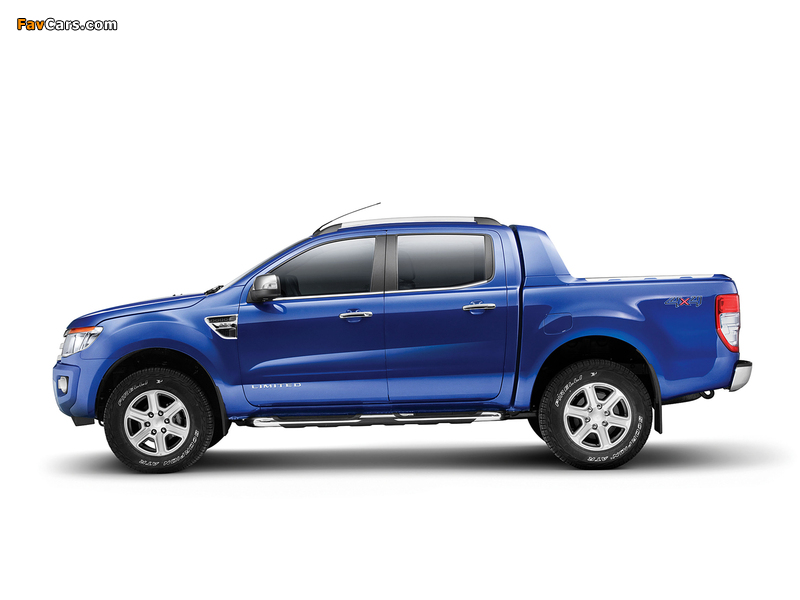Images of Ford Ranger Double Cab Limited BR-spec 2012 (800 x 600)