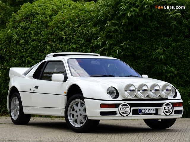 Ford RS200 1984–86 images (640 x 480)