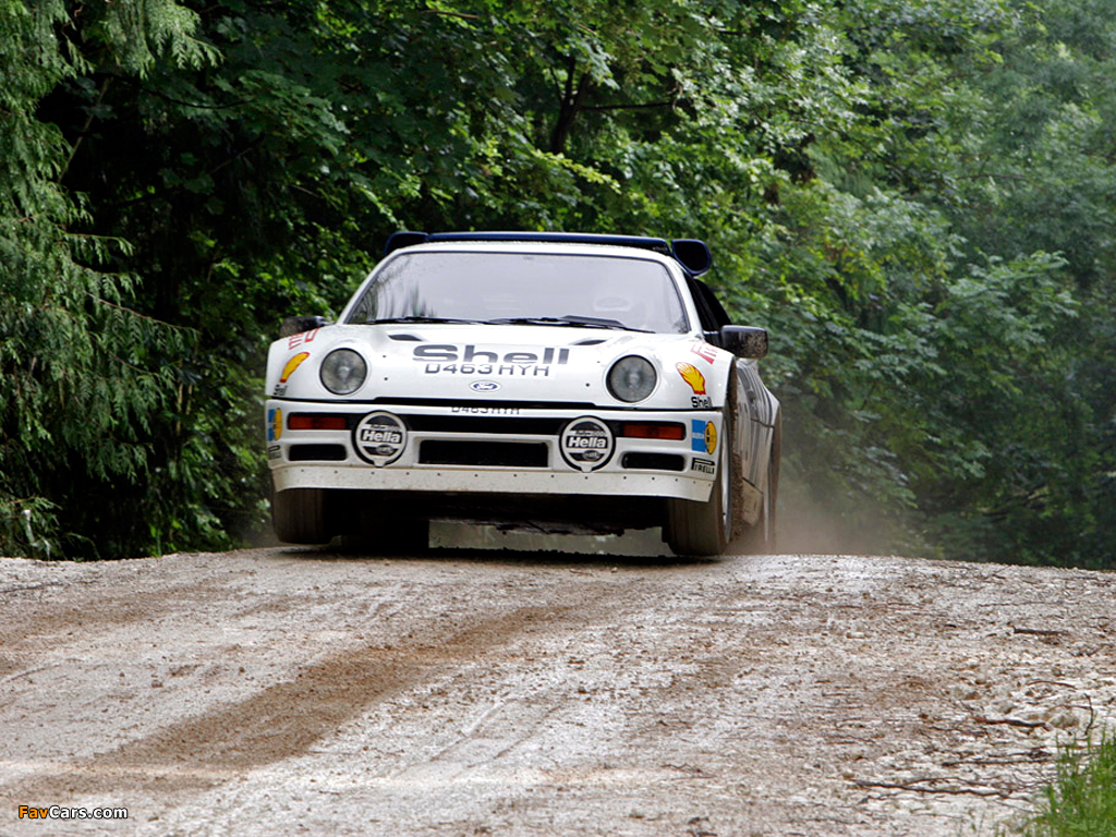 Ford rs200 rally wallpaper #9