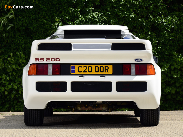 Images of Ford RS200 1984–86 (640 x 480)